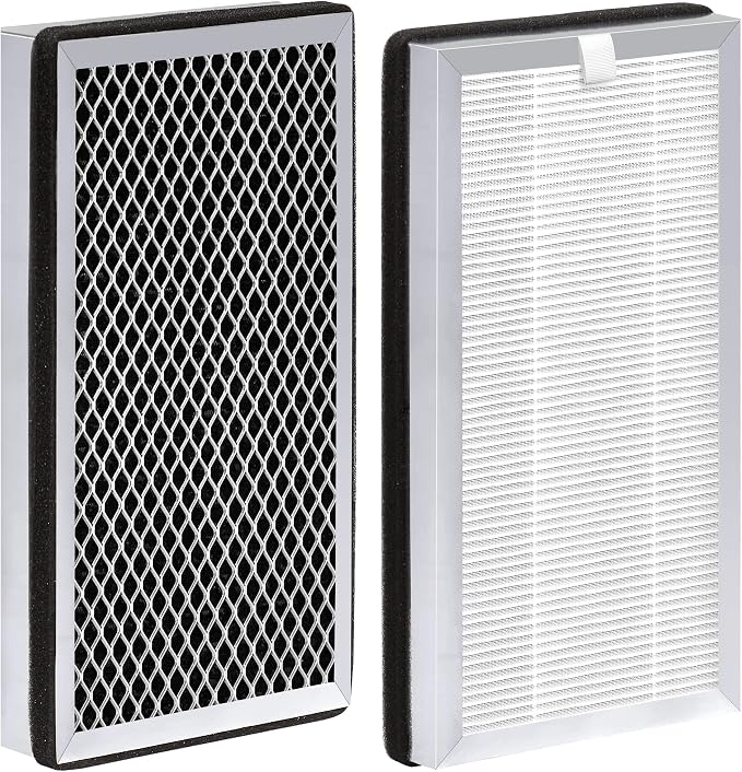 2 Pcs MA Series 15 Replacement Filter, 3-in-1 Composite Filter by Zouhwaso