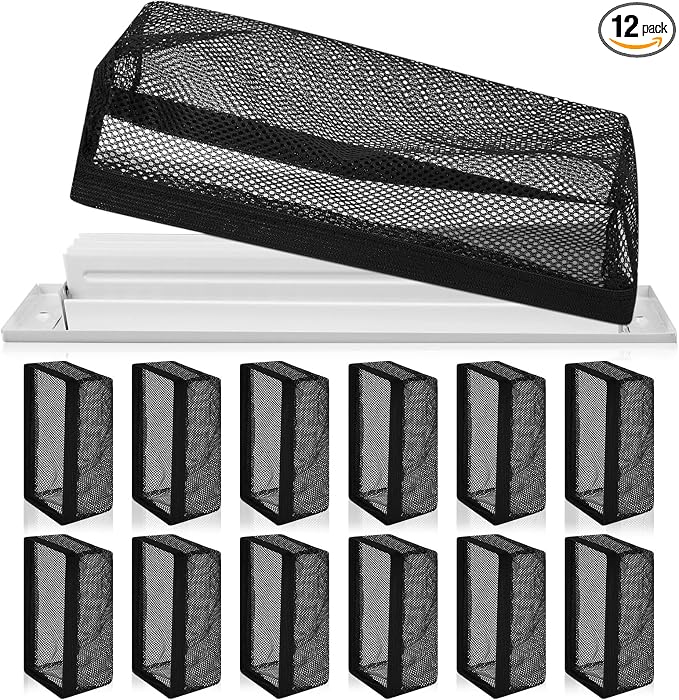 Zonon 12 Pcs Floor Register Trap Cover Vent Screen by Zonon