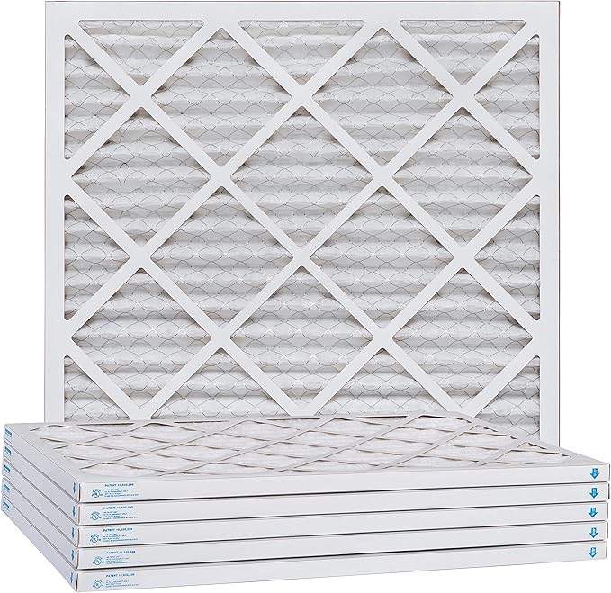 Aerostar 25x25x1 MERV 13, Pleated Air Filter, 24 1/2" x 24 1/2" x 3/4" - Image 3
