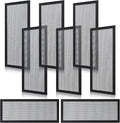 8pcs 12x5.5 Inch Magnetic Vent Covers, Strong Magnetic Mesh Vent Filters by NQEUEPN