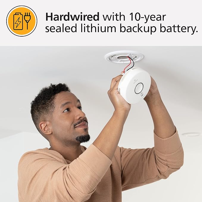 Kidde Smart Smoke Detector & Indoor Air Quality Monitor, Alexa Compatible Device - Image 5