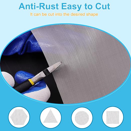 8 Pcs 13x9 40 Mesh 304 Stainless Steel Wire Mesh Sheet, Rustproof Metal Mesh - Image 4