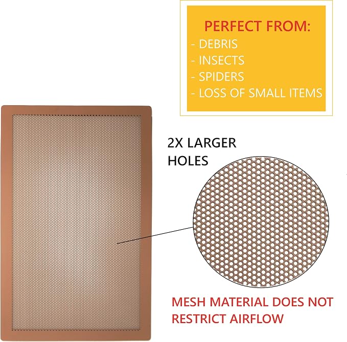 MODERN WAVE - Extra Strong Magnetic Air Vent Screen Cover - Image 5