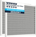 20X25X1 Air Filter-MERV 8, Washable & Reusable Electrostatic Air Filter by VOVAV